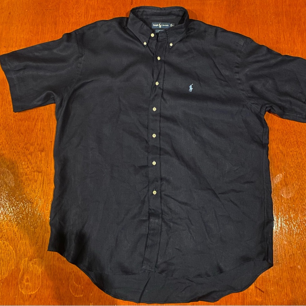 Polo by Ralph Lauren Men's Blue Shirt